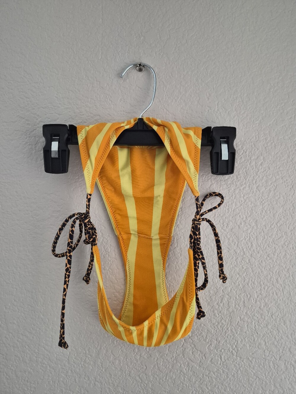 Yellow Sunburst Tie-Side Bikini Bottom - Picture 4 of 5